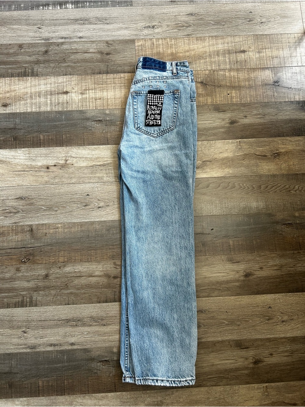 Ksubi Light Blue Women's Straight-Leg Jeans